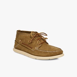 Ugg Beach Moc Chukka Men Moccasins Brown (6273VZFTR)